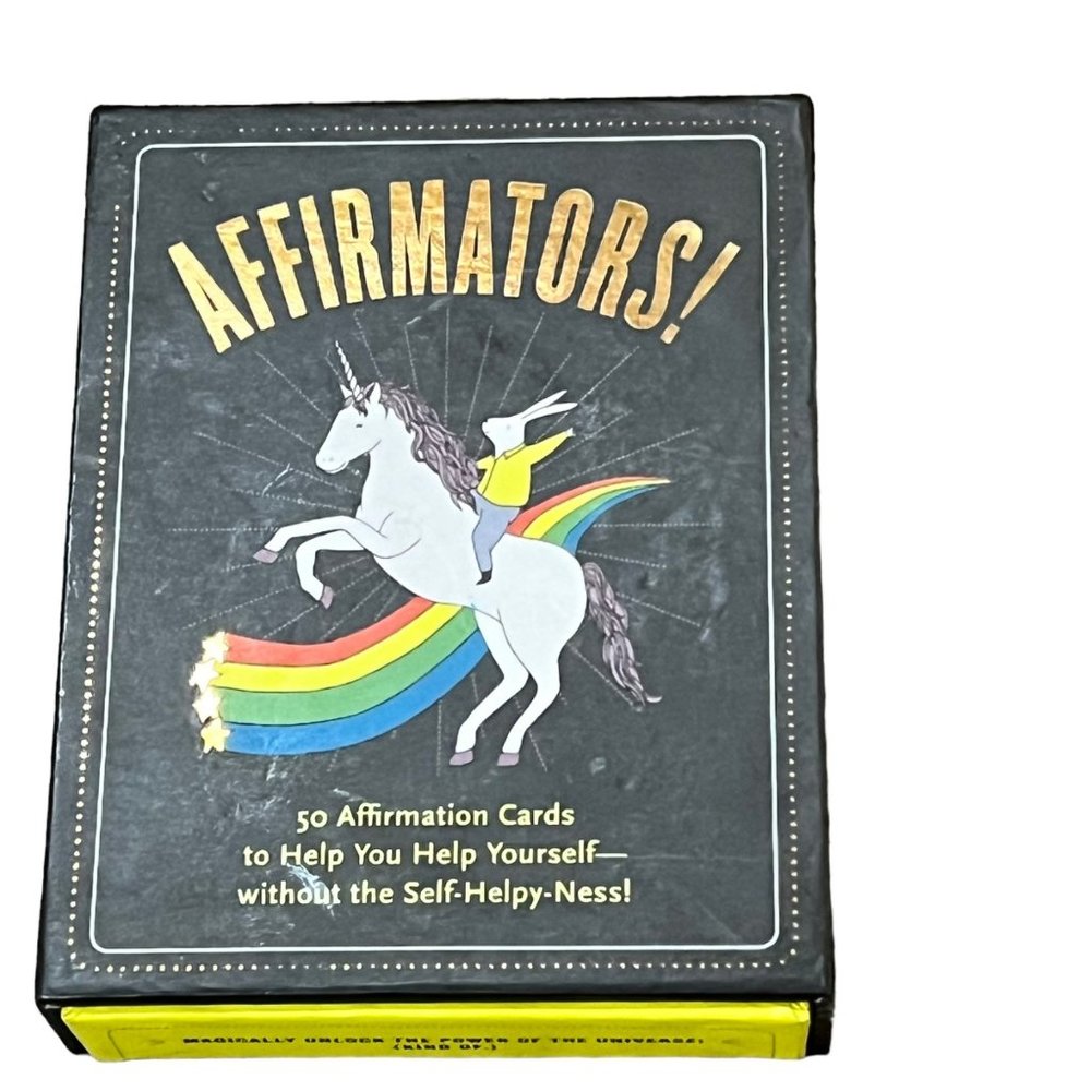 Affirmators! Affirmation Card Deck by KnockKnock